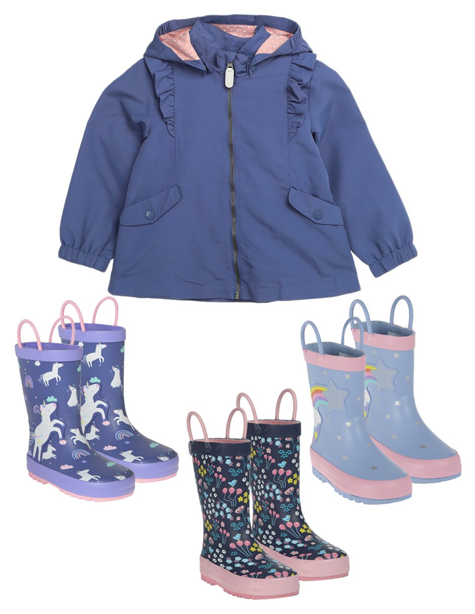 Botas de agua para niños para looks de lluvia ideales!